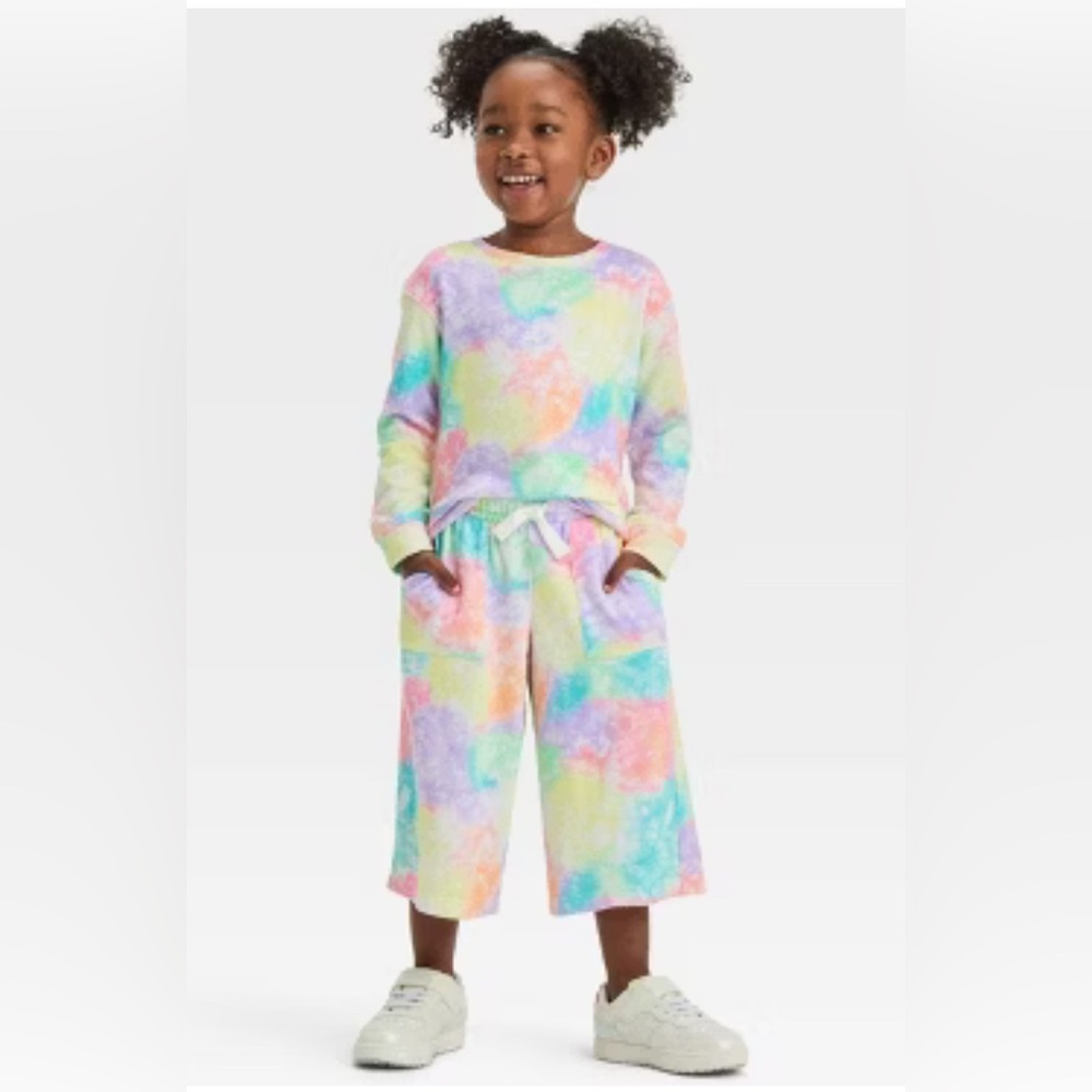 Cat & Jack Kids Adorable Tie-Dye Set
